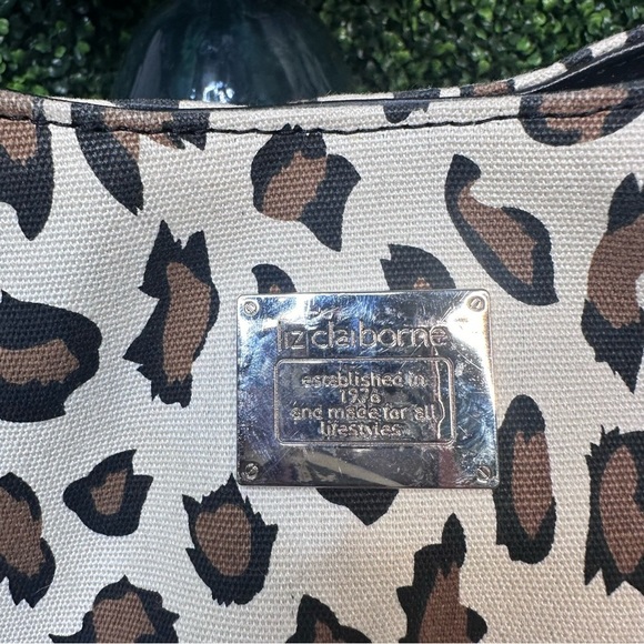 Cheetah print satchel liz claiborne - Picture 2 of 9
